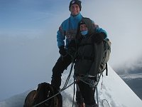 Ascensione al Monte Rosa - Castore (4226 m) e Rif. Capanna Margherita in Punta Gnifetti (4559 m.) - l 9-14 agosto 08 - FOTOGALLERY